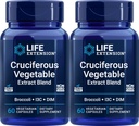 Life Extension Triple Action Cruciferous Légume Extract, 60 Capsules végétariennes (paquet de 2)