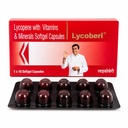 Lycoberi Capsules Multivitamin with 18 Essential Vitamins and Minerals for Improved Energy, Focus Supports Immunity and Growth health for Men & Women's (2 X 10) 20 PC