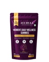 Women's Daily Wellness Gummies | Shatavari Extract, 11 Vitamins & 3 Minerals | Women's Multivitamin Gummies for Daily Wellness | Vegan, No Added Sugar, Gluten Free | 60 Gummies (30 Servings)
