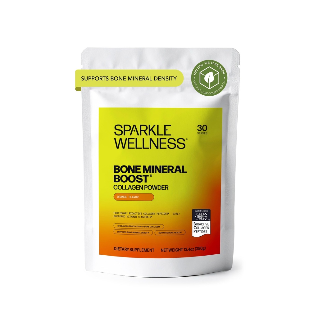 Sparkle Wellness Bone Mineral Boost (Orange) [30 Sers]