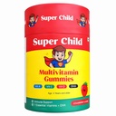 Kids Multivitamin Gummies with DHA | Supports Brain & Immune Health | Essential Vitamins & Minerals | Natural Strawberry Flavour | 30 Gummies | 4+ Years