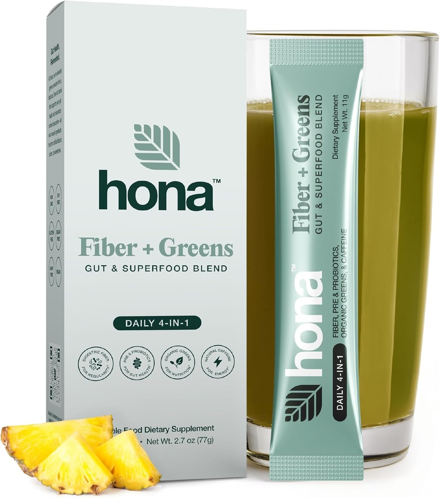 Mélange Gut & Superfood, Poudre Verte avec Prébiotiques, Probiotiques, Fibre & Caféine Naturelle, Sans gluten, Sans sucre, Sans Lait, Vegan, Sans OGM Poudre Superfood (7)