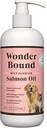 Marque - Wonder Bound Wild Alaskan Salmon Oil - Skin and Coat Support, Omega 3 Supplément pour chien et chat , 8 fl oz