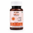 Booster AM360 Multivitamins | Complete Daily Multivitamin with Green Tea, Ginseng, Ginkgo Biloba, Grape Seed, Curcumin, Vitamins & Minerals | Energy, Focus & Wellness Support | 30 Tablets