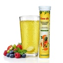 Free On Vitamin B Complex & Lactobacillus Effervescent Tablets, 40 Tablets