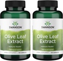 Swanson Olive Leaf Extract Capsules avec 20% Oleuropein - (120 Capsules, 500mg chacune) 2 Bouteilles