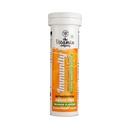 Immunity 1000 mg, with Vitamin C & Zinc, Stronger Natural Immunity Booster, Antioxidant & Skin Care, Effervescent Tablets, Fast Absorption | Antioxidant & Skin Health | Orange Flavour | 10 Tablets