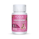 Vogue Wellness L-Glutathione 500mg Tablets with Alpha Lipoic Acid, Niacinamide, Vitamin E & Grape Seed Extract | Antioxidant Support for Healthy Skin & Wellness | 30 Tablets
