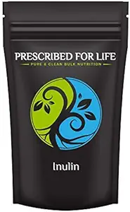 Prescription pour la vie Poudre d'inuline: Prébiotiques pour la santé digestive.