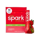 AdvoCare Spark Vitamine & Amino Acid Supplement - Focus & Energy Drink Powder Mix avec vitamine A, B-6, C & E - Comprend également L-Carnitine & L-Tyrosine - Fraise, 14 Stick Packs