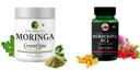 Moringa-oleifera-powder, Berberine-hcl-vegetarian-capsules Combo | Convenient Nutrition & Wellness Routine | Multi-Product Pack