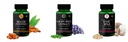 Haldi-oil-vegetarian-capsules, Grape-seed-extract-60-vegetarian-capsules, Ease-spaz-vegetarian-capsules Combo | Convenient Nutrition & Wellness Routine | Multi-Product Pack