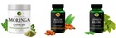Moringa-oleifera-powder, Haldi-oil-vegetarian-capsules, Ginkgo-biloba-vegetarian-capsules Combo | Convenient Nutrition & Wellness Routine | Multi-Product Pack