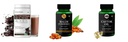 Nutritional-meal-shake-chocolate, Haldi-oil-vegetarian-capsules, Castor-oil-vegetarian-capsules Combo | Convenient Nutrition & Wellness Routine | Multi-Product Pack