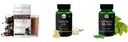 Nutritional-meal-shake-chocolate, Garlic-oil-vegetarian-capsules, Ginkgo-biloba-vegetarian-capsules Combo | Convenient Nutrition & Wellness Routine | Multi-Product Pack