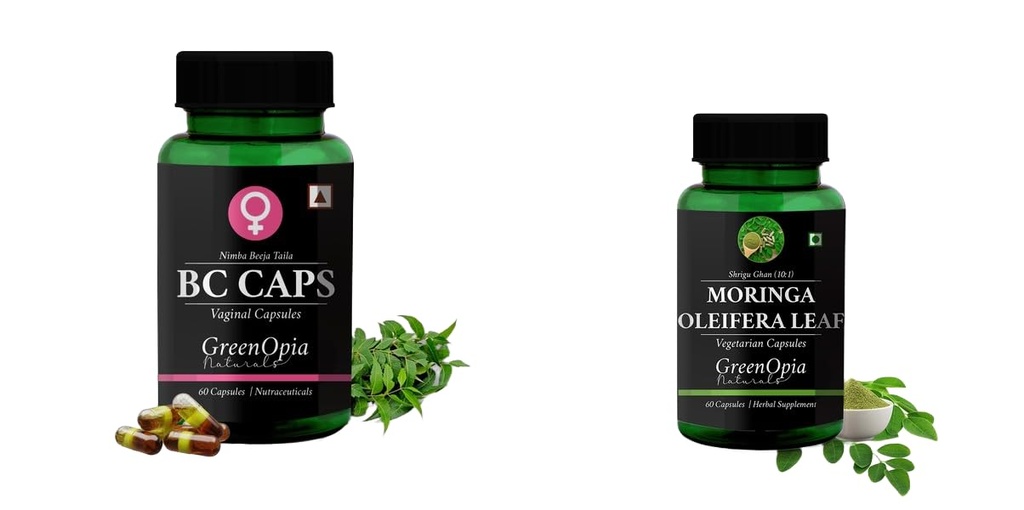 BC Caps Vaginal Moringa Oleifera Wellness Daily Vitality 60 CAPSULES