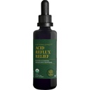Global Healing Acid Reflux Relief Organic Liquid Supplement W/Slippery Elm - aide l'estomac, les brûlures d'estomac, l'indigestion - soutient la défense du corps contre les problèmes digestifs - 2 Fl oz