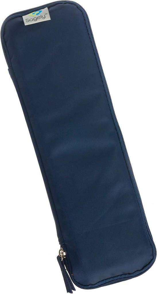 Sagely Navy 7 jours de voyage Pull de poche cas de voyage pour Sagely Extra Grande Pill Box