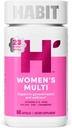 Habit Femmes Multi Supplément (60 Capsules) - Nouveau look, soutient la santé générale et le bien-être, 23 vitamines et minéraux essentiels, Extraits de fruits, Folate, Fer, B12, Biotine, Non-OGM (1 Pack)