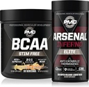 PMD Sports Arsenal X Inferno Superior Gel liquide à action rapide Thermogénique Fat Burner (120 gels liquides) Sports BCAA pour la récupération et la performance- amusant sur la plage (30 services)