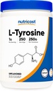 Poudre de L-Tyrosine Nutricost 250 grammes - Poudre de L-Tyrosine pure 1000mg par portion