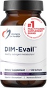Conceptions pour la santé DIM-Evail - 100mg DIM supplément Absorption accrue Diindolylméthane - soutient le métabolisme et la santé des femmes œstrogènes - sans OGM et sans soja (120 softgels)