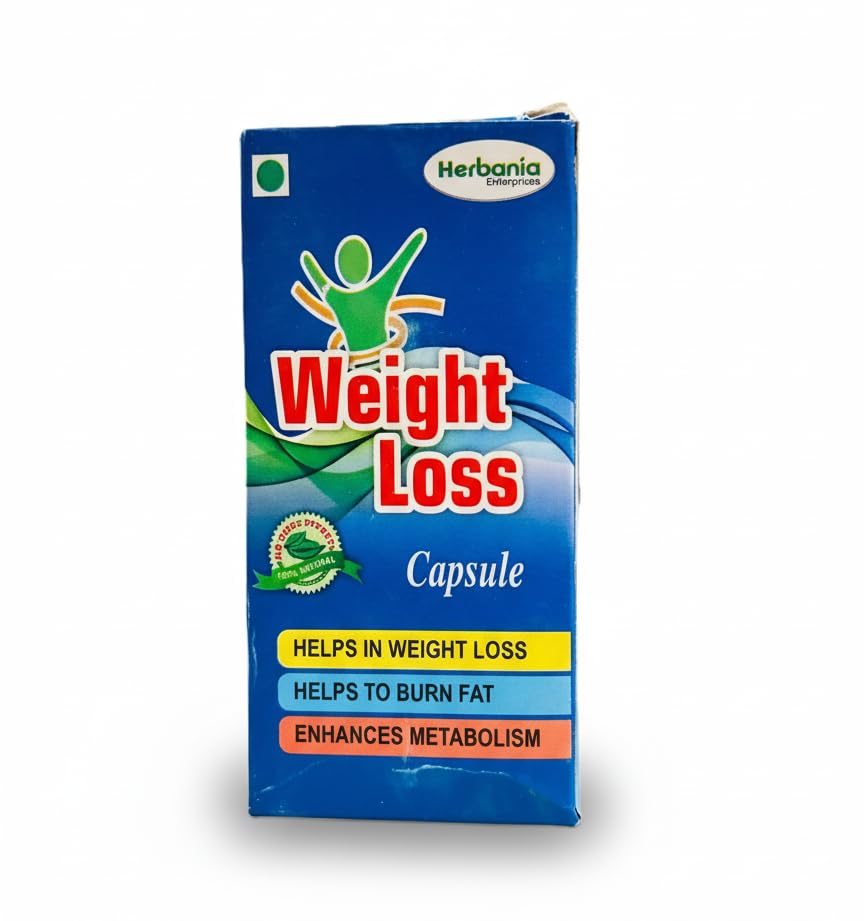 Weight Loss Capsule – Ayurvedic Fat Burner for Men & Women | Helps in Weight Loss, Burns Fat & Enhances Metabolism | 120 Capsules