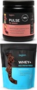 LEGION Pulse Pre Workout Supplement (Fruit Punch) Whey Protein Powder Chocolate - Whey+ Isolate Protein Powder