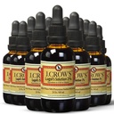 Solution d'iode de J.CROW'S® Lugol 2 % 2 oz (12 bouteilles) – Iodine et iode de potassium de qualité supérieure, extrait naturel de saumure liquide, gluten et sans alcool, sans expire