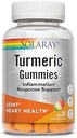 SOLARAY Gummies curcuma avec/Gingembre de coeur sain et support de réponse d'inflammation