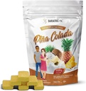 BariatricPal Calcium Citrate sans sucre tendres Chews de 500mg avec vitamine D et probiotiques de Piña Colada de 90 Nombre (1 mois d'approvisionnement)