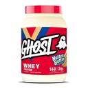GHOST Poudre de protéines de lactosérum, beurre de lait - 2LB, 26G de protéines - Mélange de protéines de lactosérum - - Après l'entraînement Fitness & Nutrition Shakes, Smoothies, Cuisson & Cuisson - Cookie Pieces Inside