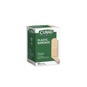 Bandes en plastique curad .75 X 3 pouces 80 Chaque