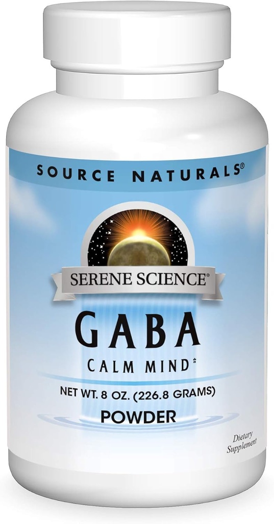 Source Naturals Serene Science GABA, 750 mg - 8 oz en poudre