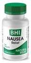 BHI Nausées Relief naturel 7 ingrédients homéopathiques multisymptômes Aide à soulager Nausées, vomissements, ballonnements et indigestion Remédiation non somnolente Soin Désagrément pour les femmes et les hommes - 100 comprimés
