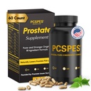 Suppléments de santé prostate pour les hommes - Niveaux de PSA inférieurs naturellement avec Saw Palmetto et 7 herbes pures - Suppléments de contrôle de la vésicule et réduire l'urine nocturne 60 Compte