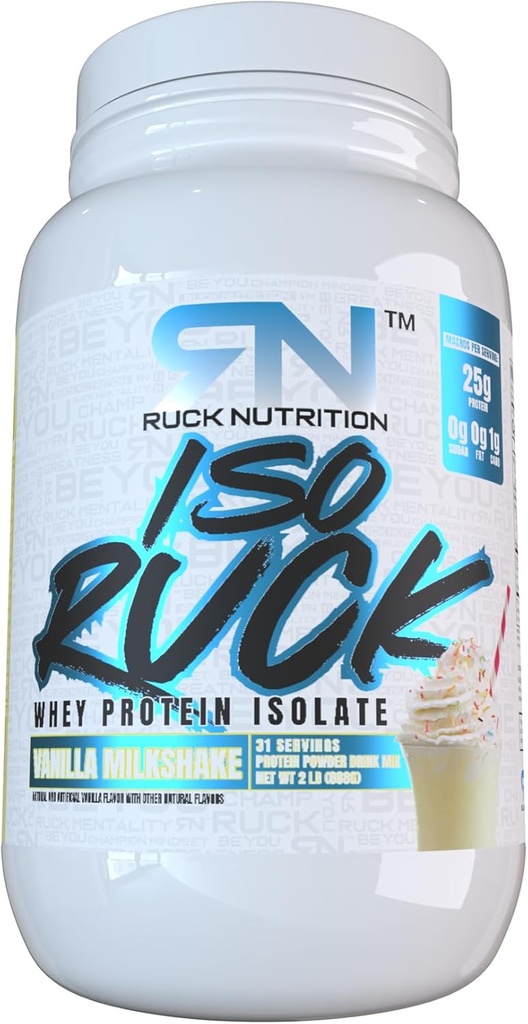 NUTRITION ISO poudre de protéines de lactosérum 100 % d'isolat de protéines de lactosérum 25G de protéines pour la récupération musculaire