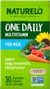Naturelo, une gélule quotidienne de multivitamine pour les hommes, 30 comtes