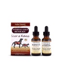AMBER NATURALZ Kit de détox d'or interne pour chiens, chats, oiseaux, lapins et cochons de Guinée