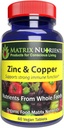 ZINC & Copper - LAB testé pour la plus grande pureté! Absorption rapide, ingrédients naturels 100% bio - Massive Immune Support - Réparation du cœur et du corps! - Comprimés végétaliens (60ct)