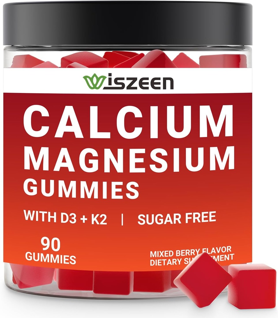 Gommies de calcium avec vitamine D3 K2