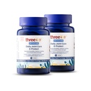 three60+ Daily Joint Care & Protect Tablets, Clinically Researched for Knee, Bone & Cartilage, Arthritis Support | with Acujoint, UC-II Collagen, Hadjod, Curcumin & Calcium+D3+K2 | Improves Mobility & Reduces Stiffness | 30 Tablets per Pack | Pack of 2