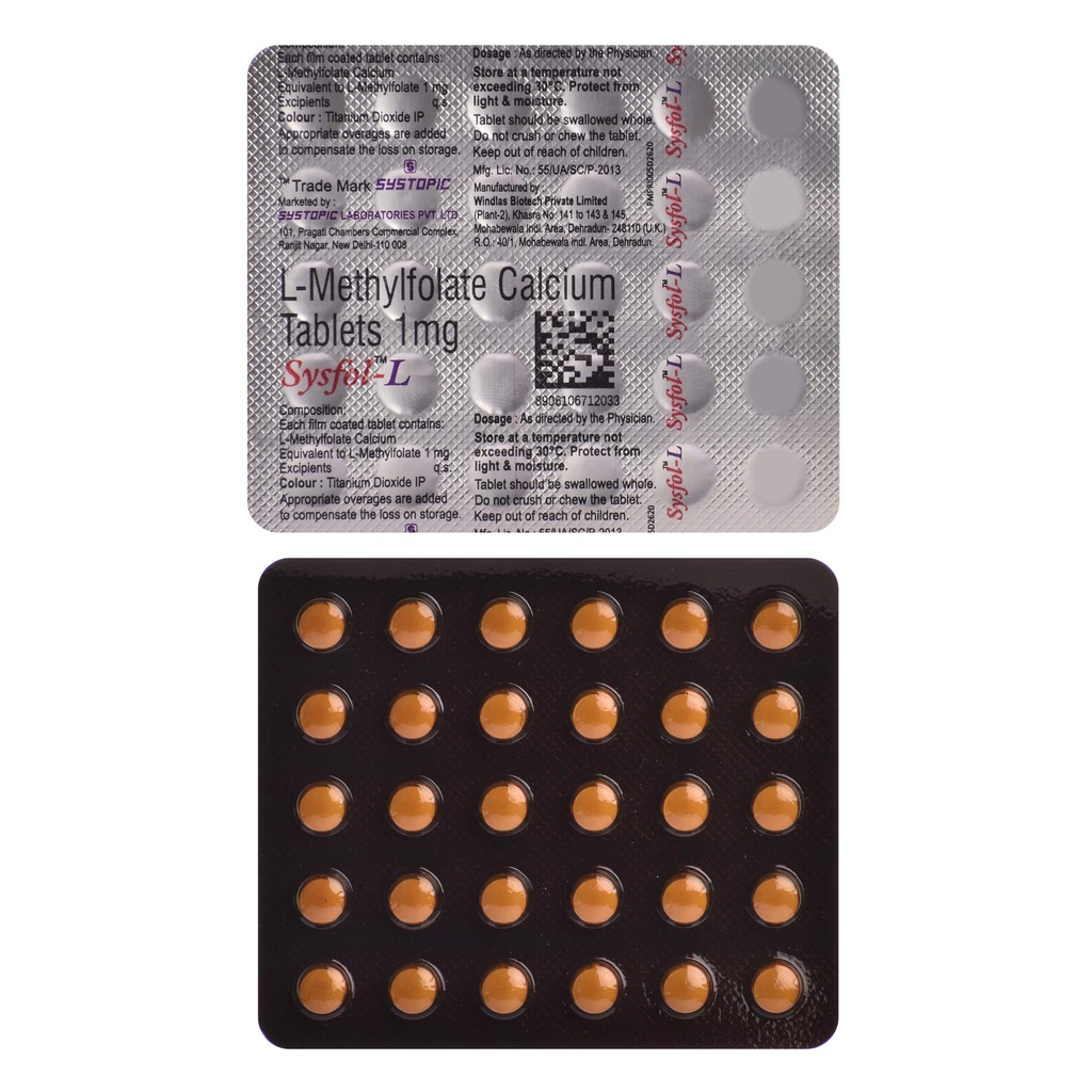 Sysfol-L - Strip of 30 Tablets