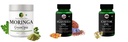 Moringa-oleifera-powder, Flax-seed-oil-vegetarian-capsules, Castor-oil-vegetarian-capsules Combo | Convenient Nutrition & Wellness Routine | Multi-Product Pack