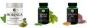 Moringa-oleifera-powder, Ginkgo-biloba-vegetarian-capsules, Flax-seed-oil-vegetarian-capsules Combo | Convenient Nutrition & Wellness Routine | Multi-Product Pack