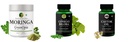 Moringa-oleifera-powder, Ginkgo-biloba-vegetarian-capsules, Castor-oil-vegetarian-capsules Combo | Convenient Nutrition & Wellness Routine | Multi-Product Pack