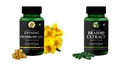 Evening-primrose-oil-vegetarian-capsules, Brahmi-vegetarian-capsules Combo | Convenient Nutrition & Wellness Routine | Multi-Product Pack