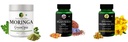 Moringa-oleifera-powder, Flax-seed-oil-vegetarian-capsules, Evening-primrose-oil-vegetarian-capsules Combo | Convenient Nutrition & Wellness Routine | Multi-Product Pack