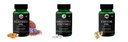 Flax-seed-oil-vegetarian-capsules, Digestive-enzymes-60-vegetarian-capsules, Castor-oil-vegetarian-capsules Combo | Convenient Nutrition & Wellness Routine | Multi-Product P