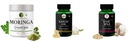 Moringa-oleifera-powder, Garlic-oil-vegetarian-capsules, Ease-spaz-vegetarian-capsules Combo | Convenient Nutrition & Wellness Routine | Multi-Product Pack
